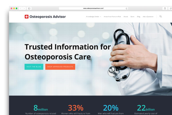 Osteoporosis Advisor Website